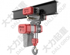 3噸DLER三鏈條環(huán)鏈電動(dòng)葫蘆運(yùn)行式