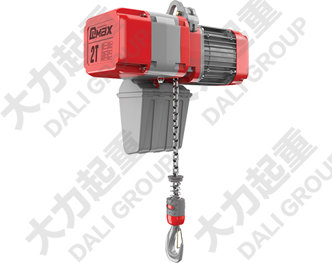 2噸DLER環(huán)鏈電動(dòng)葫蘆掛鉤式